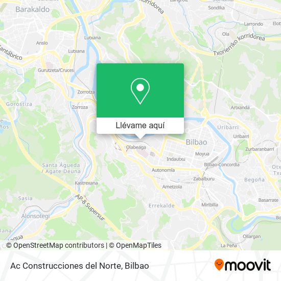 Mapa Ac Construcciones del Norte