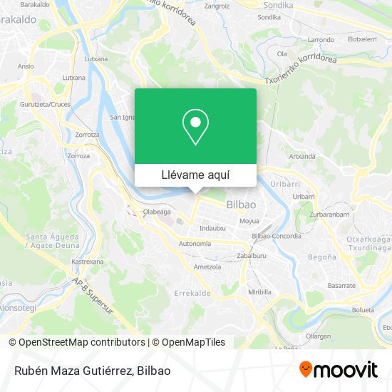 Mapa Rubén Maza Gutiérrez