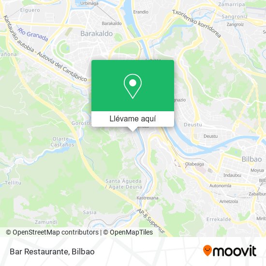 Mapa Bar Restaurante