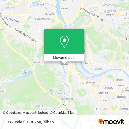 Mapa Hazkunde Elektrikoa
