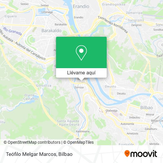 Mapa Teófilo Melgar Marcos