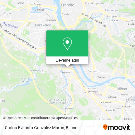 Mapa Carlos Evaristo González Martin