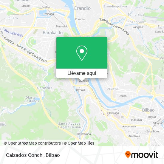 Mapa Calzados Conchi