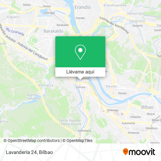 Mapa Lavandería 24