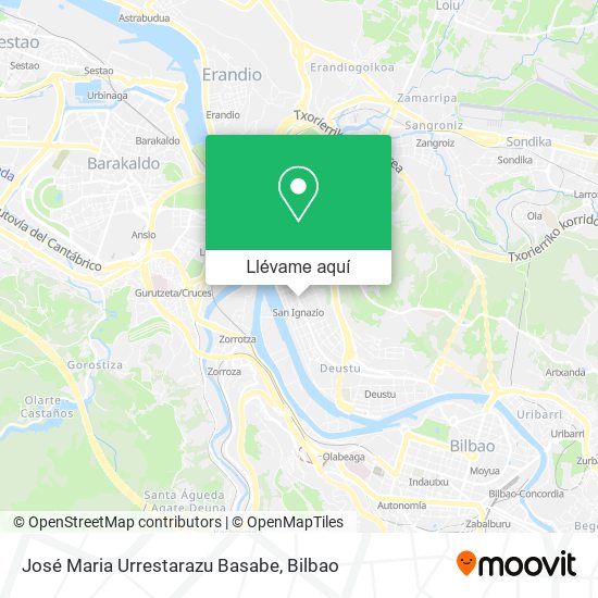 Mapa José Maria Urrestarazu Basabe