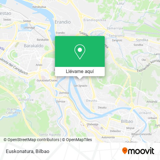 Mapa Euskonatura