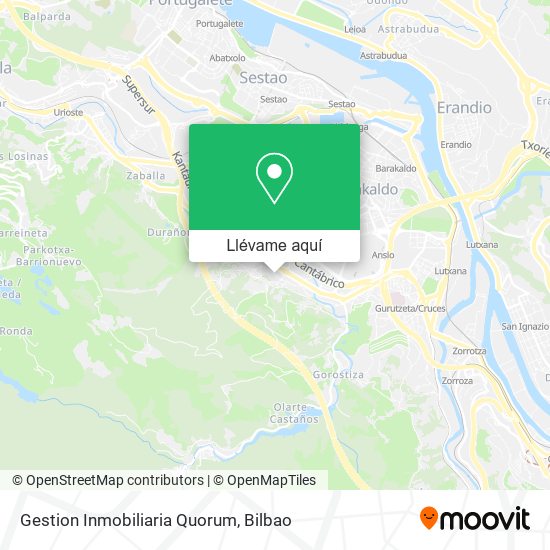Mapa Gestion Inmobiliaria Quorum