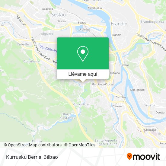 Mapa Kurrusku Berria