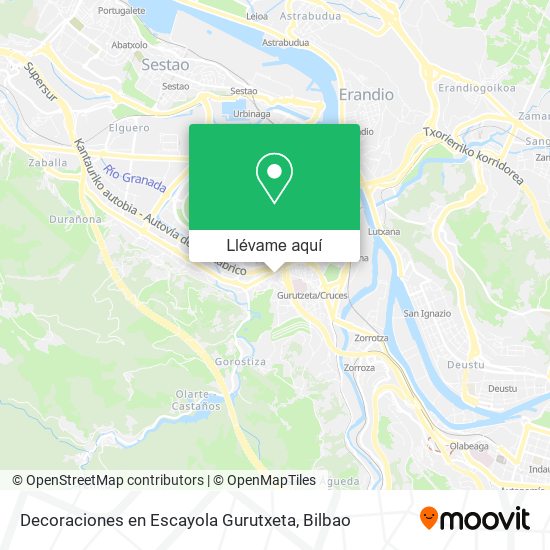 Mapa Decoraciones en Escayola Gurutxeta