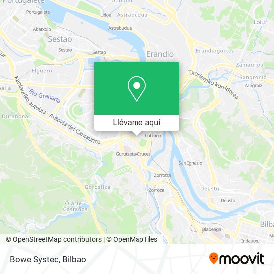 Mapa Bowe Systec