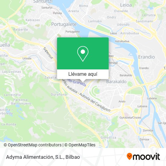 Mapa Adyma Alimentación, S.L.