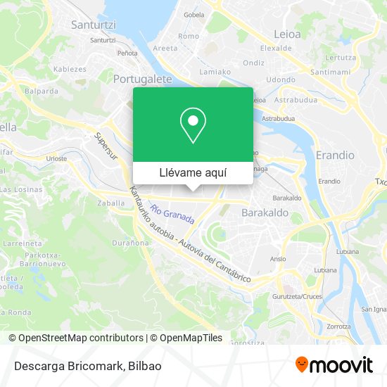 Mapa Descarga Bricomark