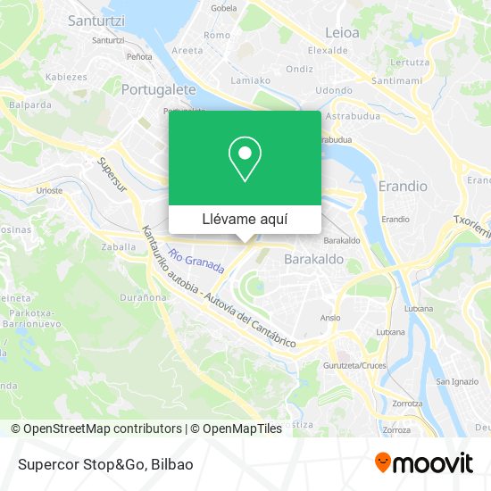 Mapa Supercor Stop&Go
