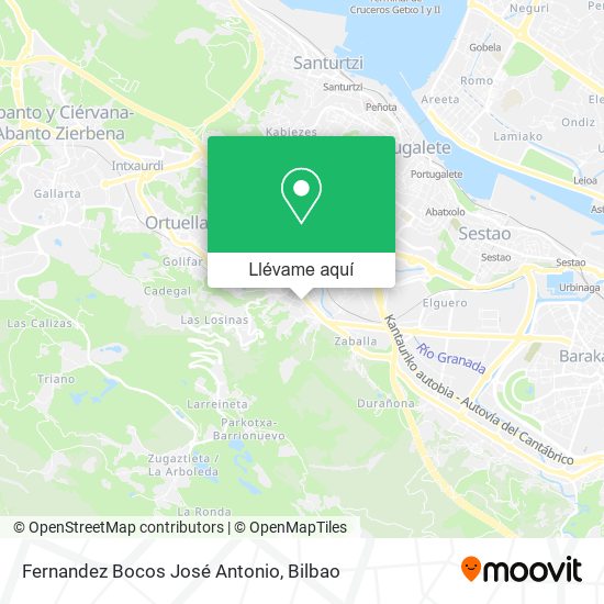 Mapa Fernandez Bocos José Antonio