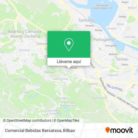 Mapa Comercial Bebidas Bersatxoa