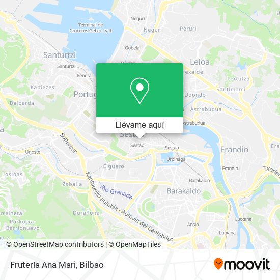 Mapa Frutería Ana Mari