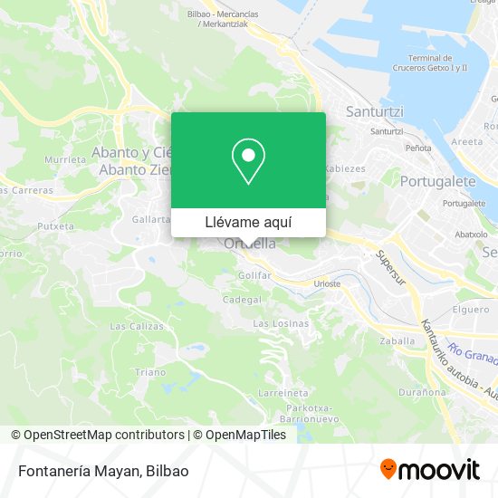 Mapa Fontanería Mayan