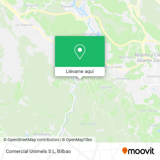 Mapa Comercial Unimels S L