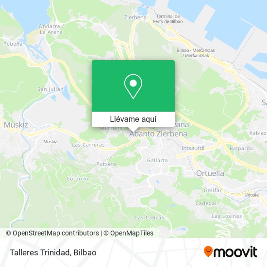 Mapa Talleres Trinidad
