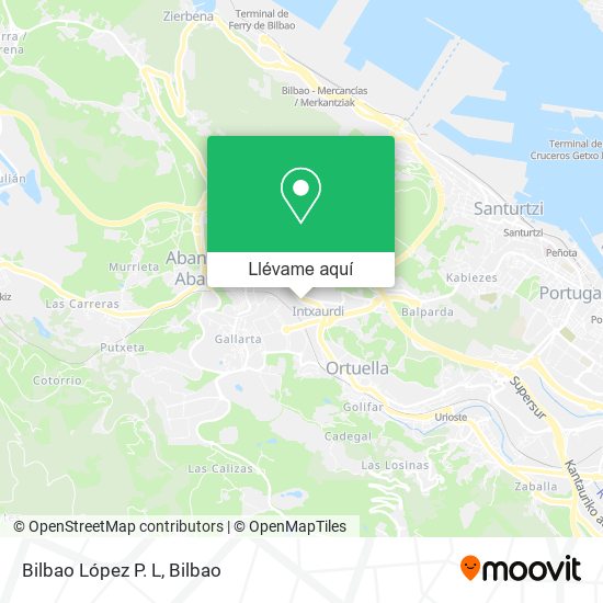 Mapa Bilbao López P. L