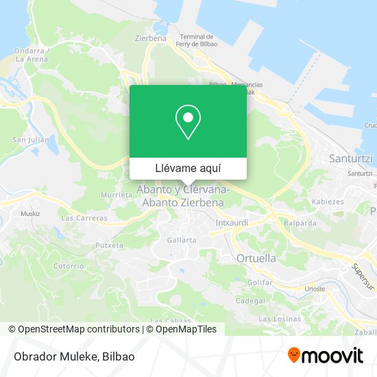Mapa Obrador Muleke