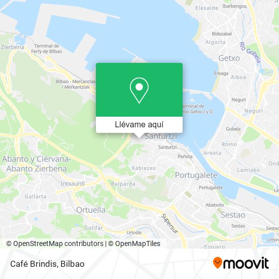 Mapa Café Brindis