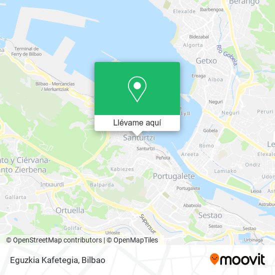 Mapa Eguzkia Kafetegia