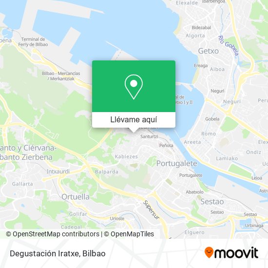 Mapa Degustación Iratxe