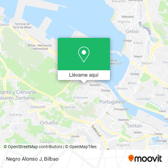 Mapa Negro Alonso J