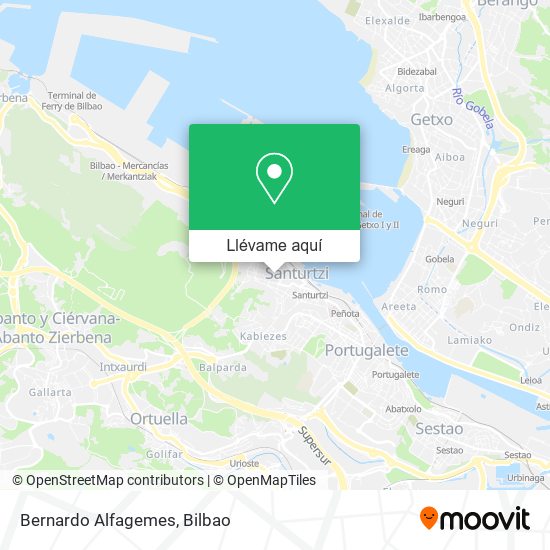 Mapa Bernardo Alfagemes