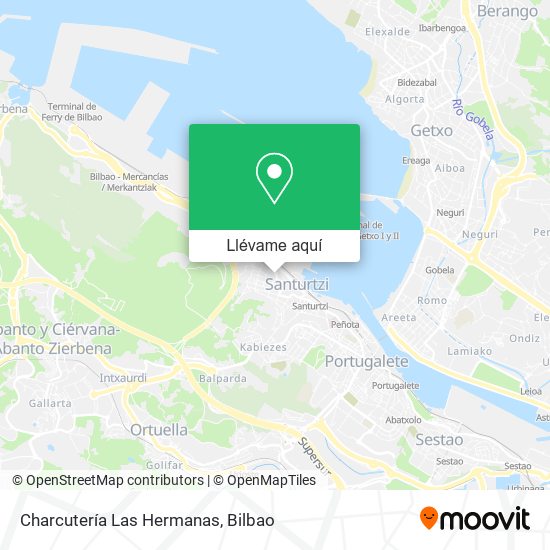 Mapa Charcutería Las Hermanas