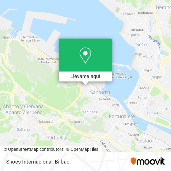 Mapa Shoes Internacional