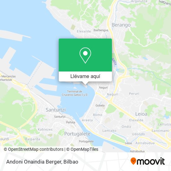 Mapa Andoni Onaindia Berger