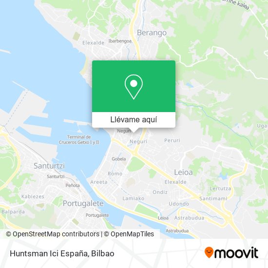 Mapa Huntsman Ici España