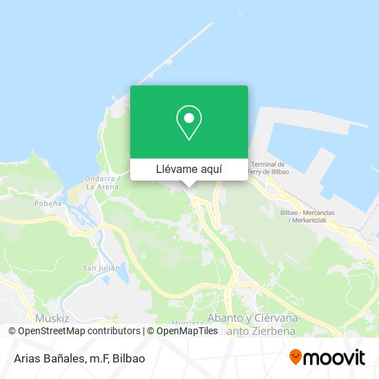 Mapa Arias Bañales, m.F