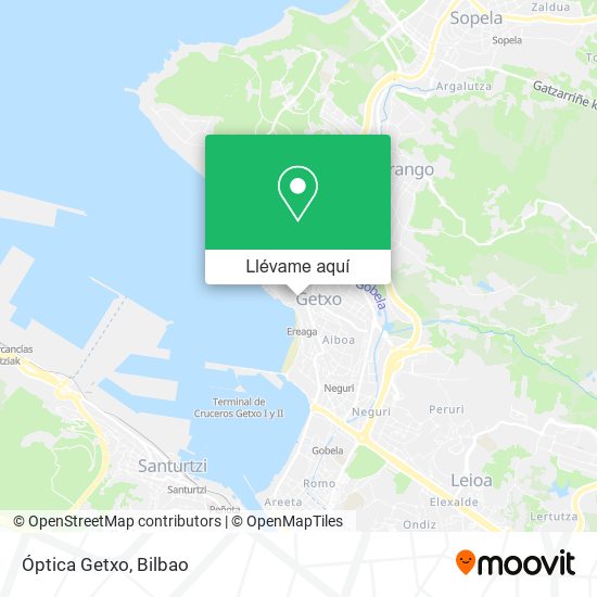 Mapa Óptica Getxo