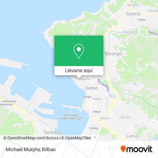 Mapa Michael Murphy