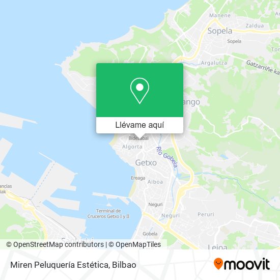 Mapa Miren Peluquería Estética