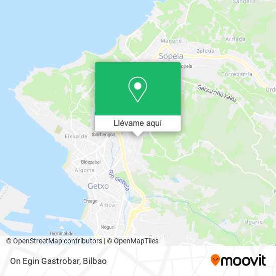 Mapa On Egin Gastrobar