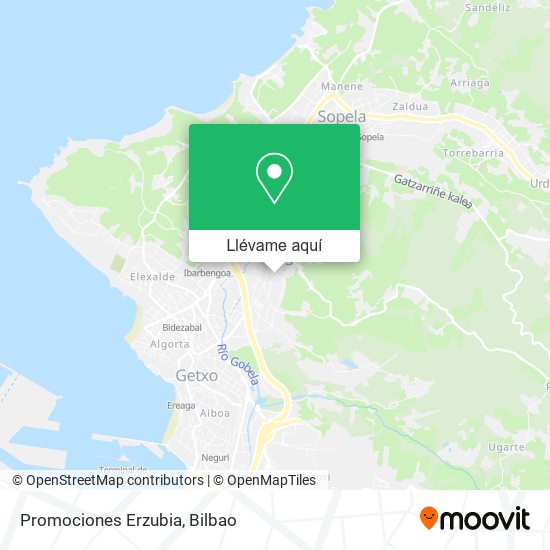 Mapa Promociones Erzubia