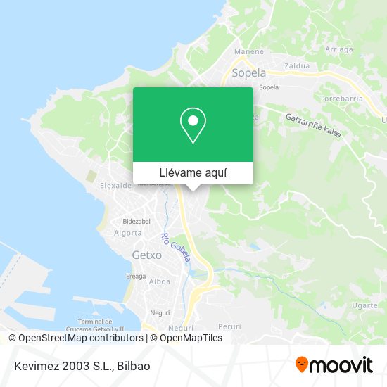 Mapa Kevimez 2003 S.L.