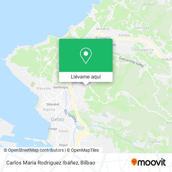 Mapa Carlos Maria Rodriguez Ibáñez