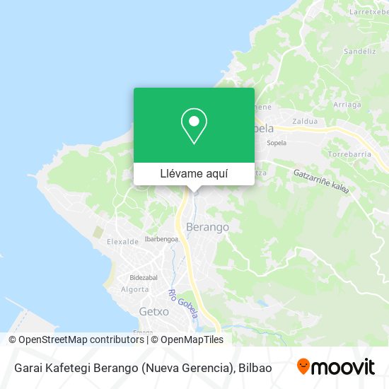 Mapa Garai Kafetegi Berango (Nueva Gerencia)