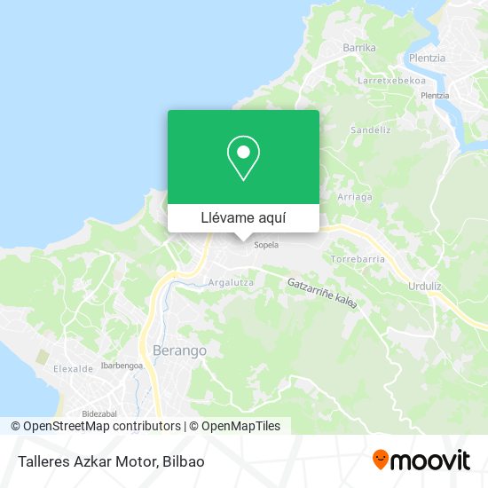 Mapa Talleres Azkar Motor