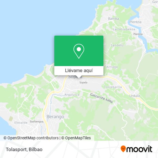 Mapa Tolasport