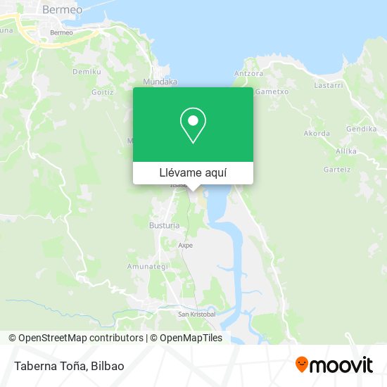 Mapa Taberna Toña
