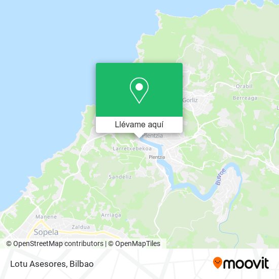Mapa Lotu Asesores