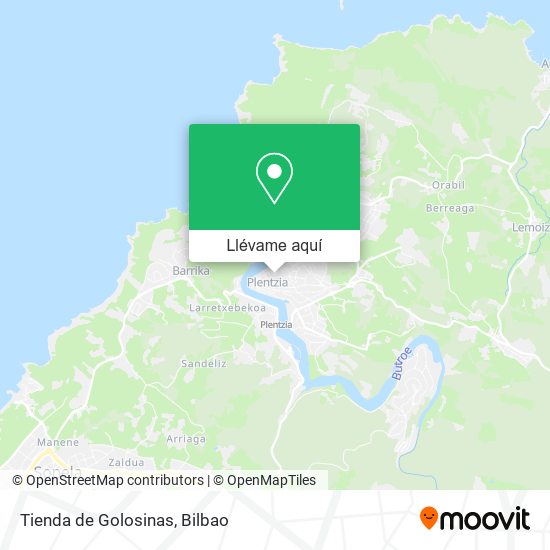 Mapa Tienda de Golosinas