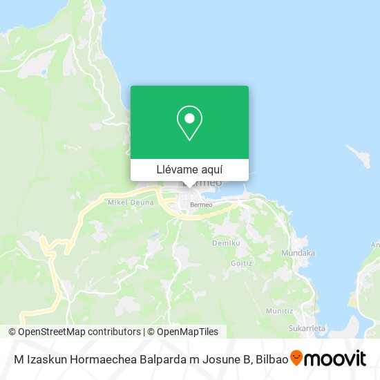 Mapa M Izaskun Hormaechea Balparda m Josune B