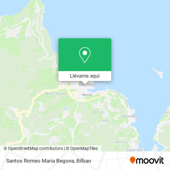 Mapa Santos Romeo Maria Begona